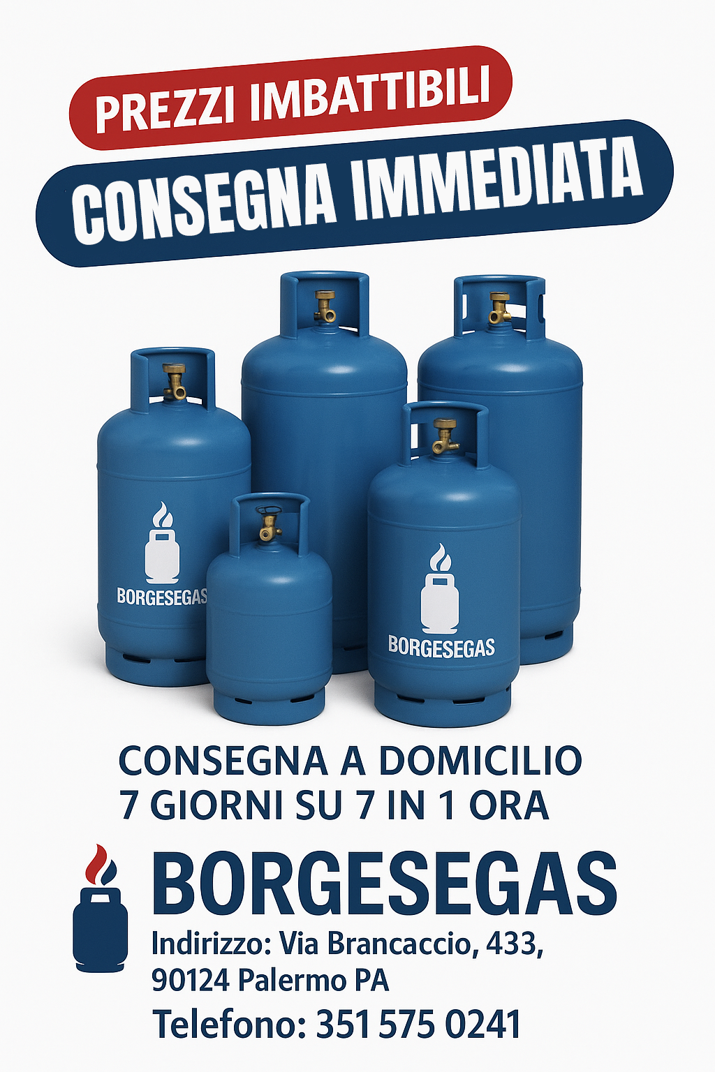 Borgese Gas - Bombola Amica