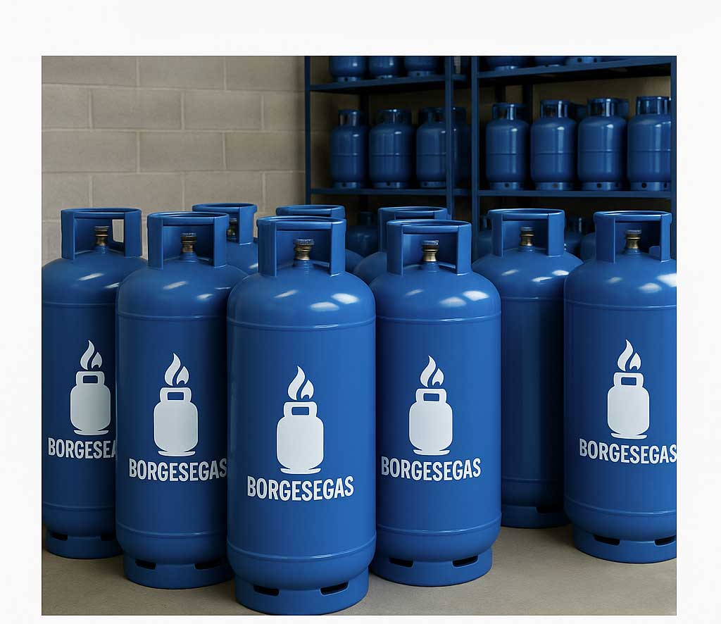 Bombole Borgese Gas in magazzino